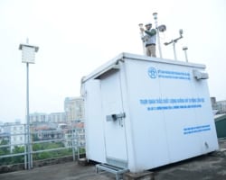 Hà Nội tiếp nhận thêm 24 trạm quan trắc chất lượng không khí tự động