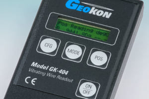 Máy đo cầm tay (Kiểu Dây rung)/Handheld Readout (VW) | Mẫu GK-404
