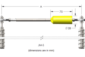 Thiết bị đo biến dạng khe hở nhiệt (dây rung) Model JM – S – Roctest – Canada