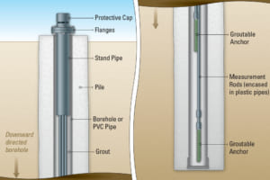 Giãn kế đa điểm/ EXTENSOMETERS – Model 1150 (A-3) – Geokon.USA