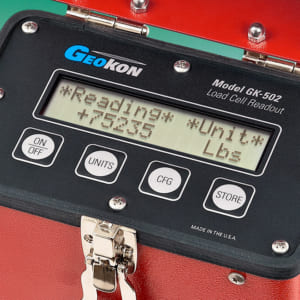 Bộ đọc cảm biến lực/ Load Cell Readout | Model GK-502 – Geokon.USA