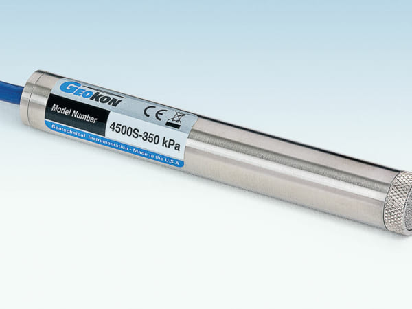 Cảm biến đo áp xuất tiêu chuẩn Standard Piezometers (VW) | Model 4500S · 4500SH · 4500AL(V) – Geokon.USA