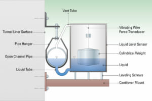Hệ thống đo lún độ chính xác cao/ Precision Settlement Monitoring System (VW) | Model 4675OC – Geokon.USA