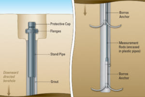Thiết bị đo độ giãn đa điểm/ Multiple Point, Rod, Hydraulic | Model 1250 (A-5)– Geokon.USA