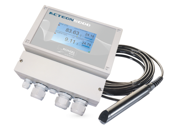 Máy hiển thị thông số độ đục/ Transmitter Turbidity 7m ACTEON 5000 – Aqualabo.FR